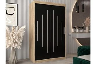 Валмиера-2 new Дуб сонома/Черный