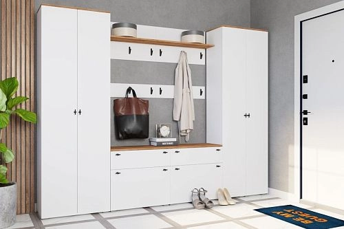 Прихожая Квели 11 Белый - фото 1