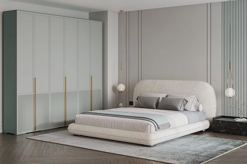 Шкаф распашной Телфорд-6 Сумеречный Голубой - фото 1