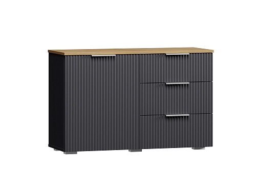 Комод Салерно 3 Графит - фото 2