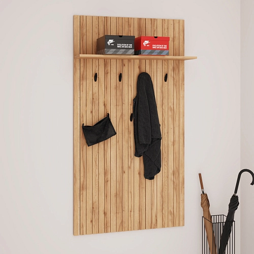 Вешалка Астрис-2 Дуб Золотистый - фото 1