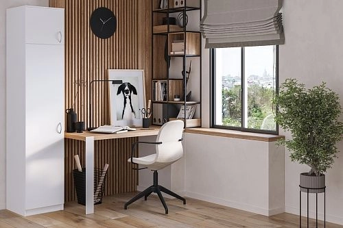 Шкаф распашной Лайт-1 Белье с антресолью - фото 1