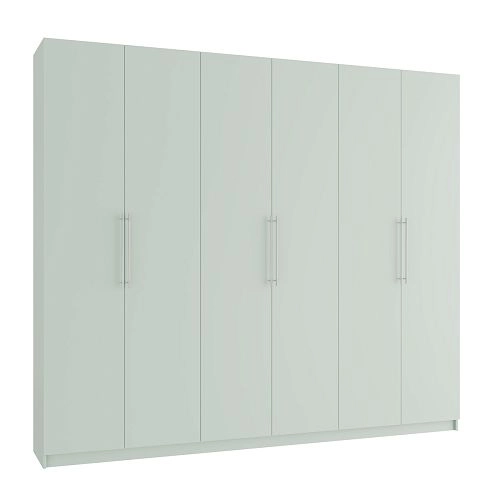 Шкаф распашной Калифорния-6 Пастельный Зеленый - фото 4