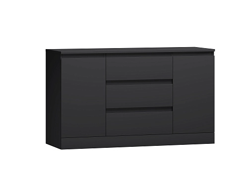 Комод Стефани Мальм-25 Черный - фото 2