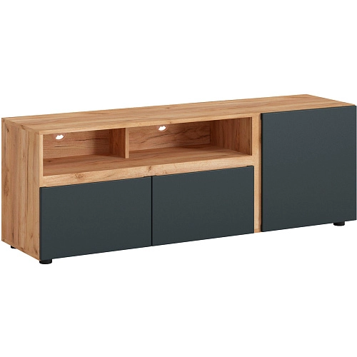 ТВ тумба Моронго-2 Черный - фото 2