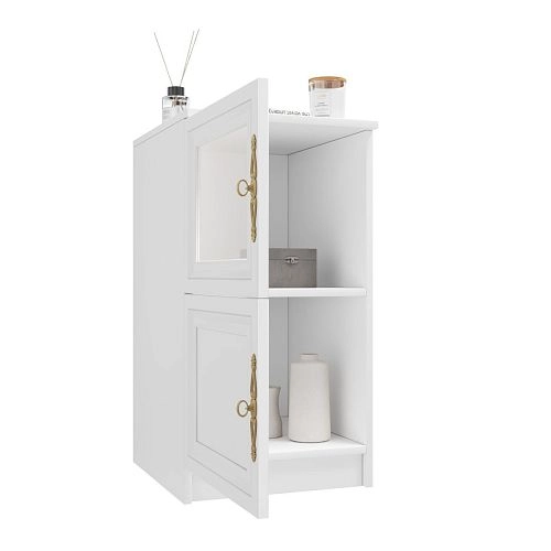 Тумба прикроватная Карлос-005 Белый - фото 4