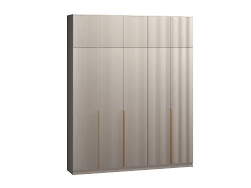 Шкаф распашной Монро-5 с антресолью Кашемир - фото 3