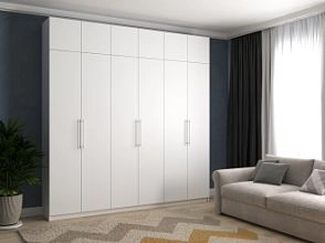 Калифорния-6 с антресолью Белый