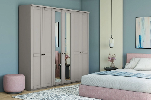 Шкаф распашной София РАХ-4 МДФ Кашемир - фото 1