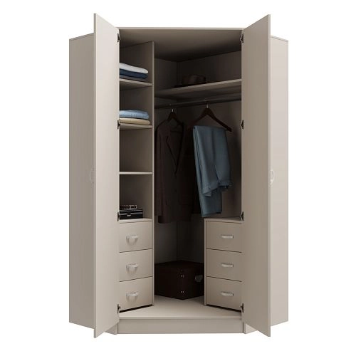 Шкаф угловой Алиса-4 Кашемир - фото 2