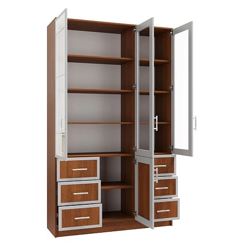 Книжный шкаф Альма-20 Орех Экко - фото 4