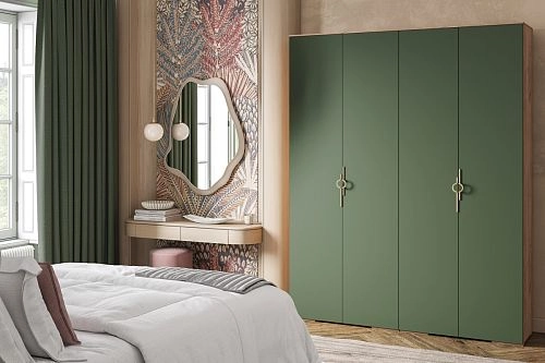 Шкаф распашной Ливан-4 Шарли Green - фото 1
