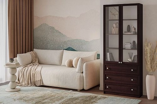 Стеллаж Билли-39 Венге Цаво - фото 1