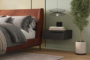 прикроватная подвесная Лорена Пакс-2 Черный