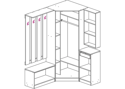 Прихожая Комби-7 - фото 2