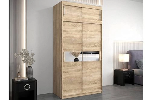 Шкаф-купе Бенито-1А Дуб Сонома - фото 1