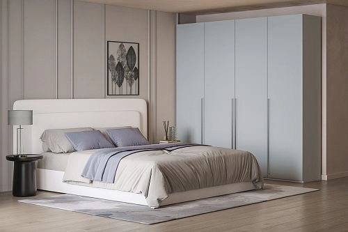 Шкаф распашной Лорена Бест-4 Серый Камень - фото 1