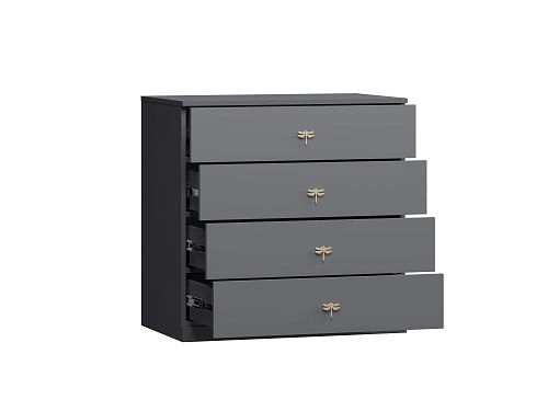 Комод Стрекоза-4 Графит - фото 5