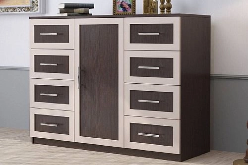 Комод Мебелинк 500-07 рамка МДФ - фото 1