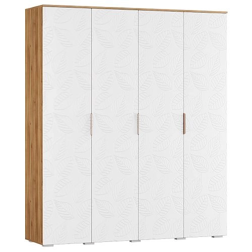 Шкаф распашной Асти-4 Белый - фото 2