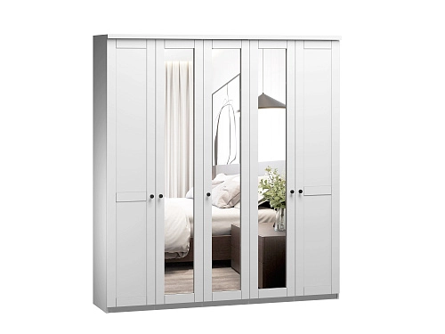 Шкаф распашной София РАХ-9 МДФ Белый - фото 2