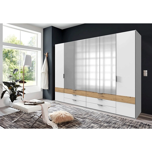 Шкаф распашной Париж-1 Белый - фото 1