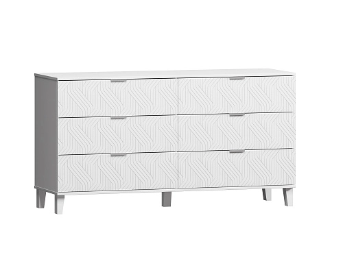 Комод Марвин 7 фрезеровка 3 Белый - фото 2