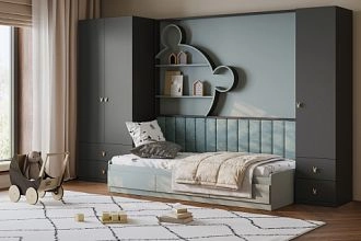 детская Банни-8 Черный Агат