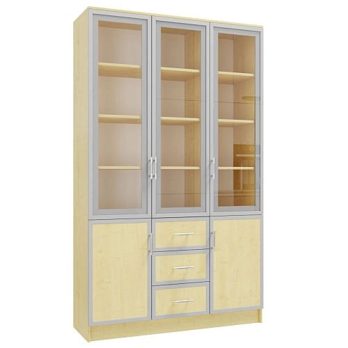 Книжный шкаф Альма-17 Клён - фото 2