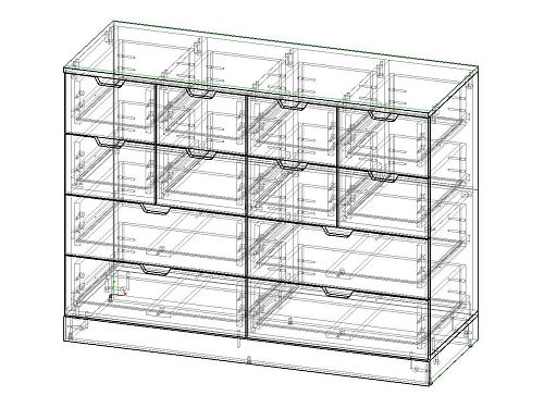 Комод Генри-15 МДФ Белый - фото 3