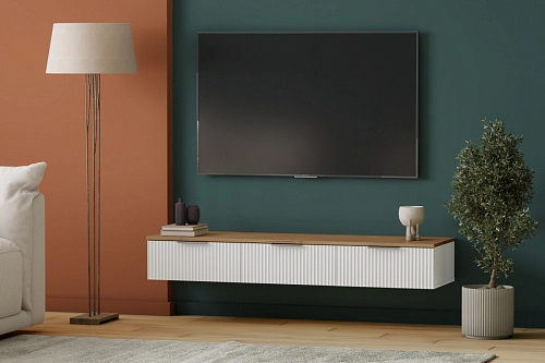 ТВ тумба Салерно 3 Белый - фото 1