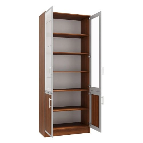 Книжный шкаф Альма-9 Орех Экко - фото 4