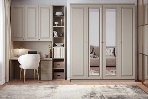 Шкаф распашной Миссури-4.2 МДФ - фото 1