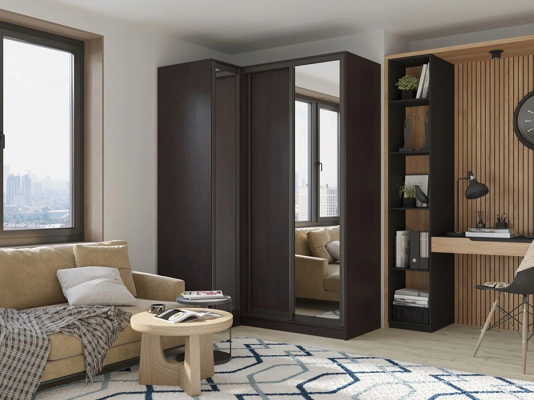 Шкаф угловой Ромео-6 Венге Цаво - фото 1