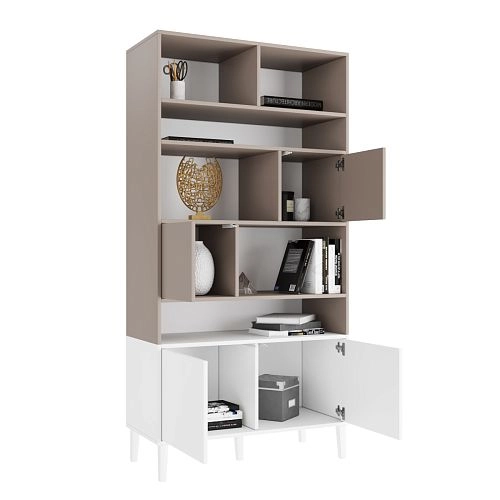 Стеллаж Скарлет-4 Белый - фото 2