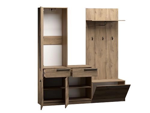 Прихожая Лорена Пакс-2 Дуб Табачный - фото 3