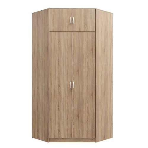 Шкаф угловой Алиса-15 Дуб Сонома - фото 3