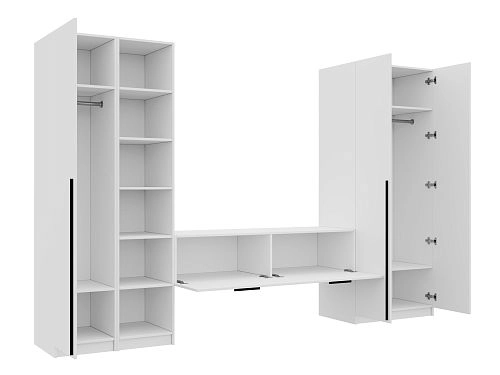 Стенка Лорена Пакс ТВ-стенка 18 Белый - фото 2