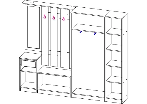 Прихожая Машенька-10 - фото 2