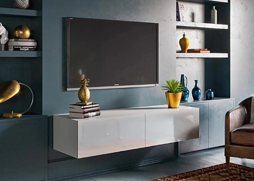 ТВ тумба Виго 1 подвесная Модерн (П00260728/2) - фото 1