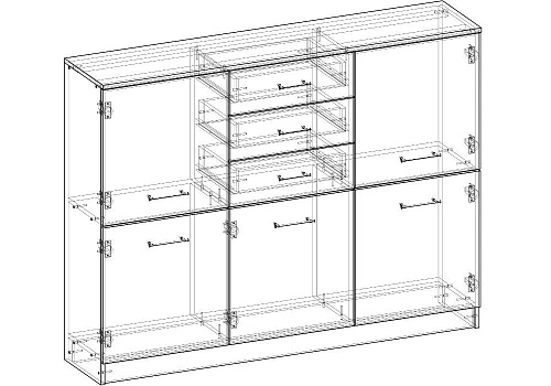 Комод Мираж-10 - фото 2
