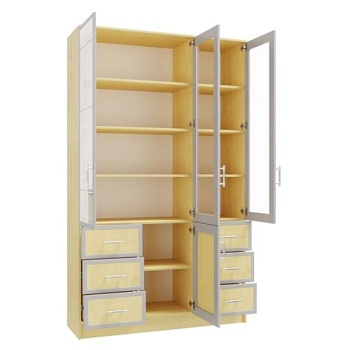 Книжный шкаф Альма-20 Клён - фото 2