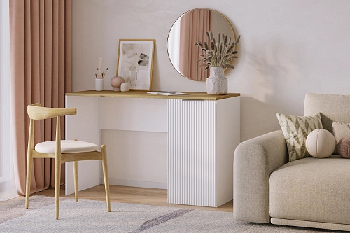 Письменный стол Салерно Белый - фото 1