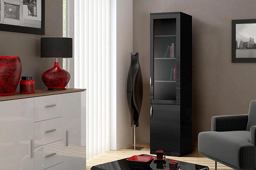 Книжный шкаф Моне 1.3 МДФ - фото 1