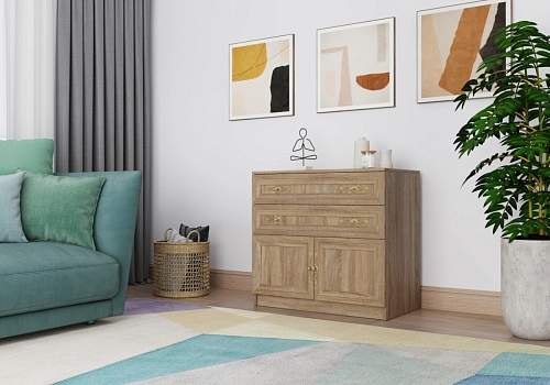 Комод Карлос-022  Дуб Сонома - фото 1