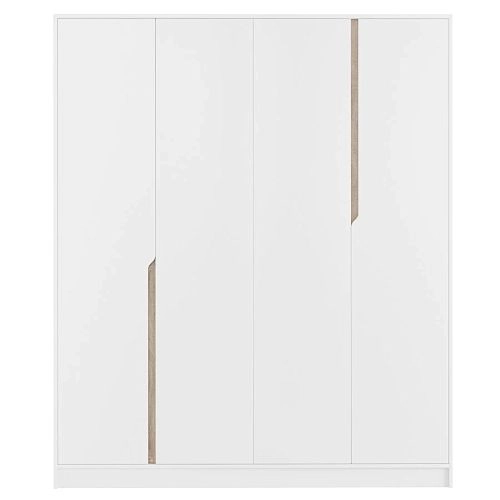 Шкаф распашной Бонди-4 Белый - фото 3