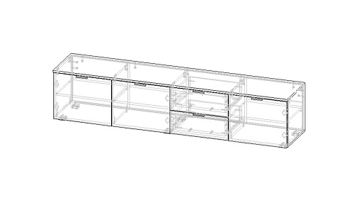 ТВ тумба Салерно 1 Белый - фото 3