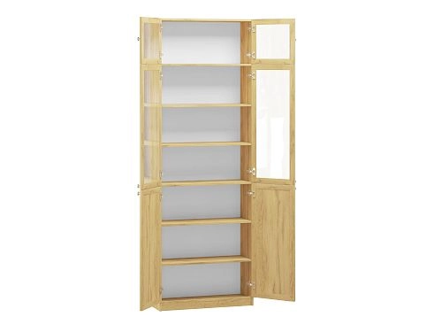 Стеллаж Билли-21 Хит Дуб Золотистый с антресолью - фото 2