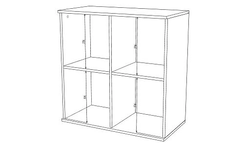 Комод Марвин Йорк 5 фрезеровка 3 Сантьяго - фото 3