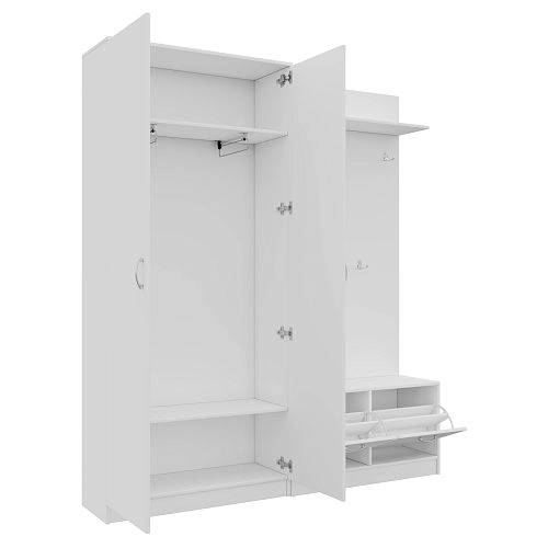 Прихожая Ольга-2 Белый - фото 4